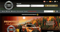 Desktop Screenshot of pro-tek.ca