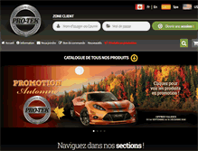 Tablet Screenshot of pro-tek.ca